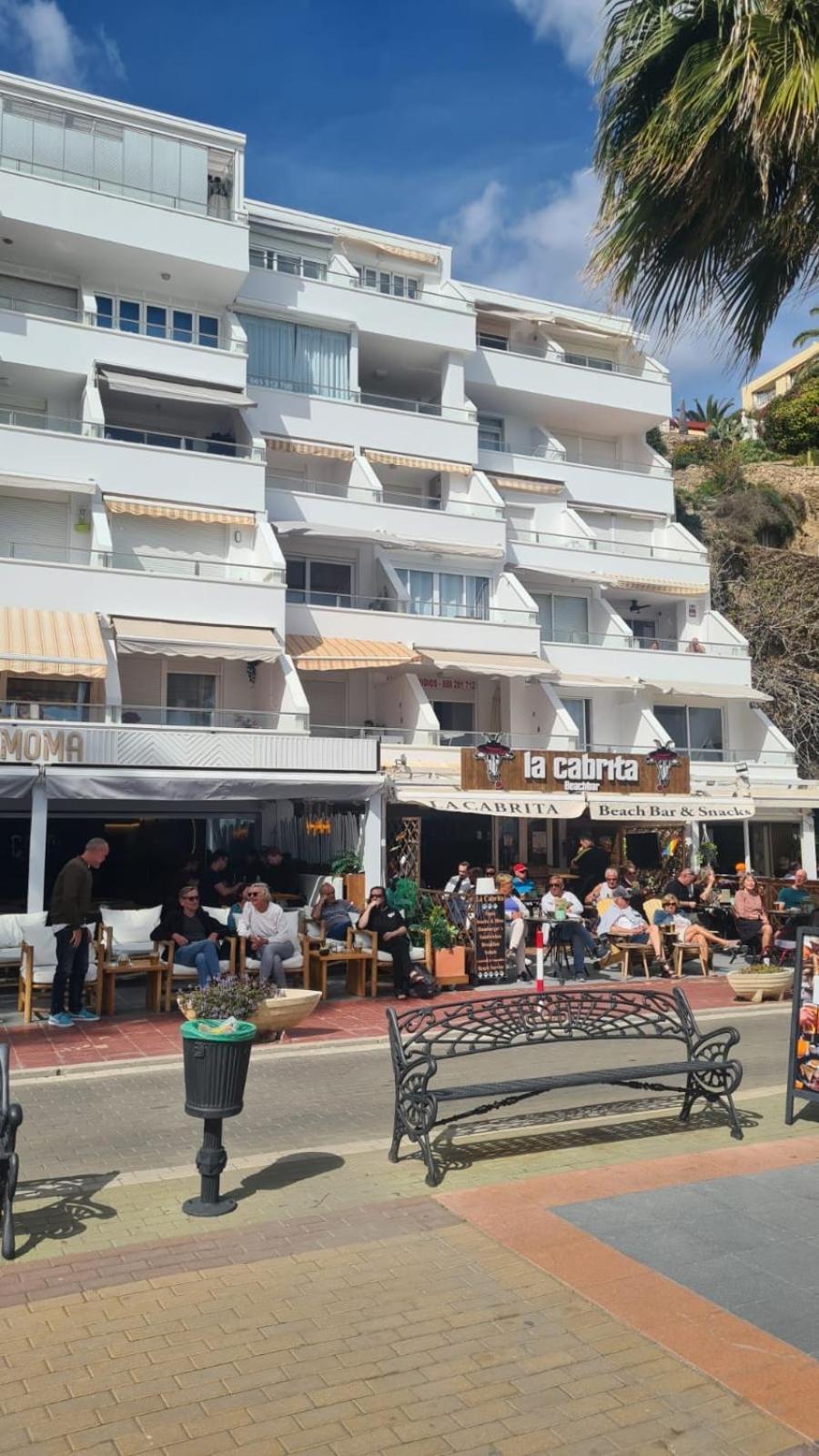 Roca Chica. Studio - First Line Beach Torremolinos Extérieur photo